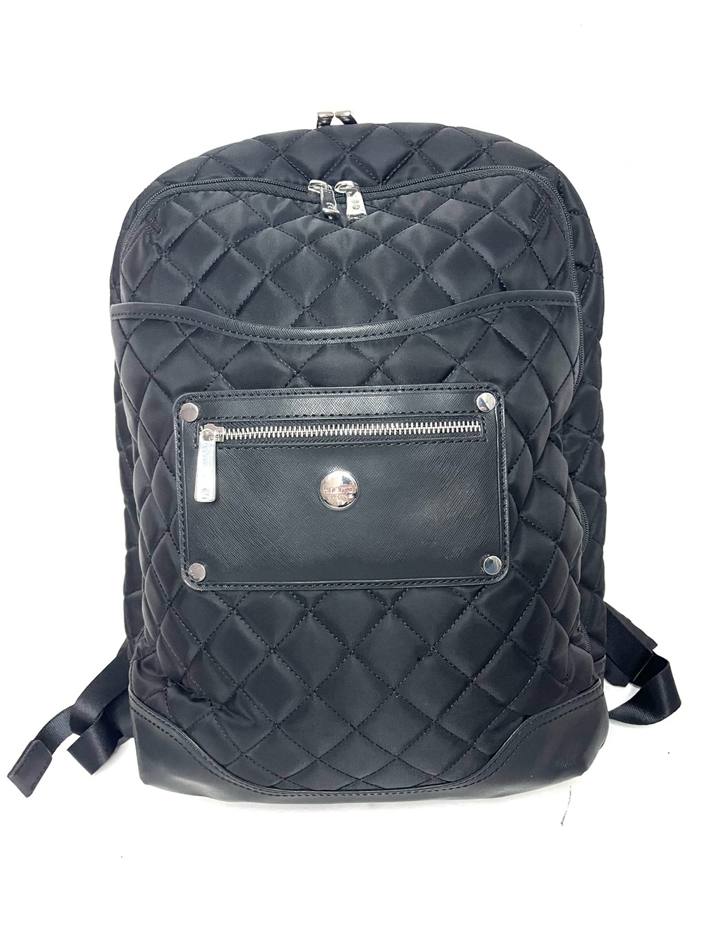 NWOT KNOMO London Bayswater Collection "Stella" Black Laptop Backpack